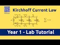 03 Kirchhoff Current Law Simulation and Practical Connection - Electric Circuit Lab