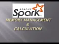 Spark Memory Management Memory calculation spark Memory tuning spark performance optimization