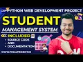 Student Management System Web Development Python Project