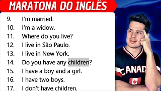 50 FRASES CURTINHAS EM INGLÊS NARRAÇÃO (MASCULINA E FEMININA)