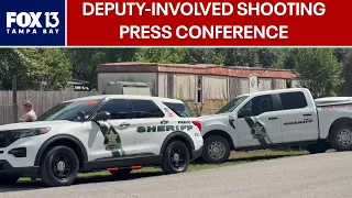 Pasco deputy-involved shooting press conference