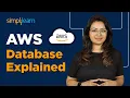 Introduction To AWS AWS Database Explained Types Of AWS Databases Simplilearn