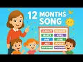 Download Lagu Months of the Year Song for Kids | Learn All 12 Months with Fun Animation | Kids Song/Nursery rhyme