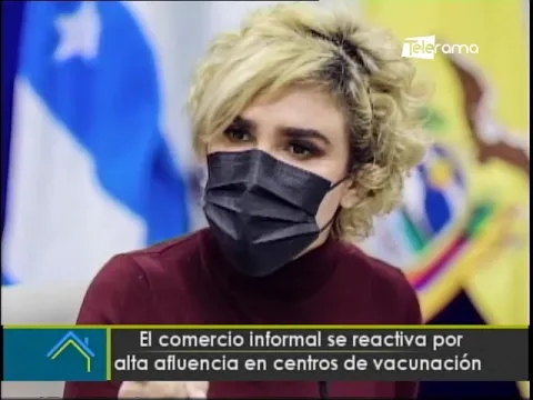 El comercio informal se reactiva por alta afluencia en centros de vacunación