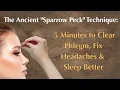The Ancient Sparrow Peck Technique 5 Minutes to Clear Phlegm Fix Headaches Sleep Better