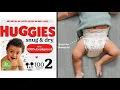 Huggies Snug Dry Baby Diapers Size 1-8