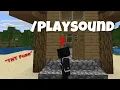 Playsound Command Basics