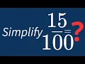 Simplify Into Its Simplest Form