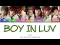 BTS (방탄소년단) - 상남자 (Boy In Luv) [Color Coded Lyrics Han|Rom|Eng]