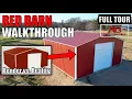 Did It Match The Rendering Red Barn Building Tour