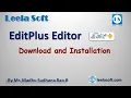 EditPlus Text Editor How to Download and Installation of EditPlus Text Editor