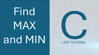 Find MAX and MIN value in Linked List - C Tutorial