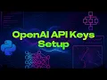 4 Easy Start with LangChain LangGraph OpenAI API Keys Setup
