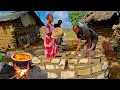 Download Lagu Unbelievable ! Village Life : 🏡 Building Tank Base \u0026 Authentic Chapati Feast with Bean Curry 