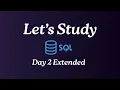 Let s Study Day 2 Learning SQL from SQLBolt Extended