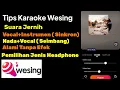 Download Lagu Tips Karaoke Wesing Suara Sinkron Vocal Jernih Alami Tanpa Efek