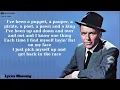 Download Lagu Frank Sinatra - That's Life | Lyrics Meaning
