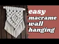 Easy Macrame Wall Hanging For Beginners New Mini Design