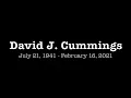David J Cummings Tribute