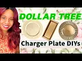 You Won t believe all I made using dollar tree Charger plates 7 Projects You MUST Make