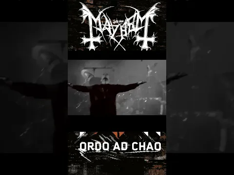 19 years of 'Ordo Ad Chao' today!