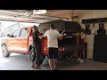 OPENROAD Aluminum Truck Cap Installation Nissan Frontier 5ft Bed Truck Camping Build