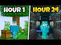Download Lagu I Spent 24 Hours In Skyblock, But With Structures