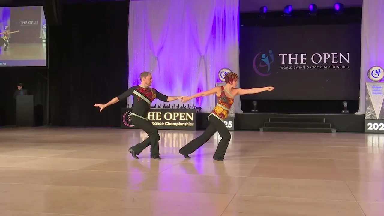 Tommy Schwegmann and Malin Nyberg - 4th Place Pro-Am Sophisticated - Follower - The Open 2025