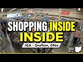 Shopping Inside IGA - Grafton Ohio