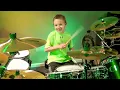 Download Lagu Dire Straits - Money For Nothing (7 year old Drummer)