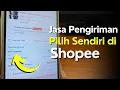 Cara Mengubah Jasa Pengiriman di Shopee | Pilih Sendiri Jasa Pengiriman