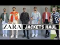 HUGE ZARA JACKET HAUL FOR INDIAN MEN Varsity Denim sequin bomber grafiti denim shirt jackets