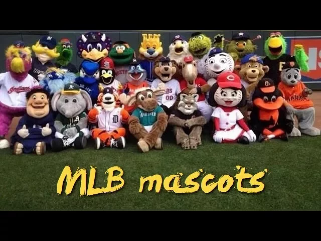 ⚾️ MLB All team mascots - (High Quality | 1080p) ⚾️