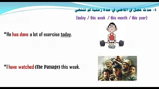 Present Perfect المضارع التام 