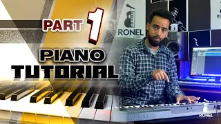 Amharic Piano Tutorial Part 1 Introduction About Keyboard RONEL 
