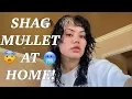AT HOME SHAG MULLET ON HAIR