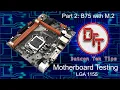 1155 Motherboard with M 2 for Intel Part 2