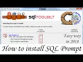 How to install SQL Prompt Tool for SQL Server 2012 and 2014