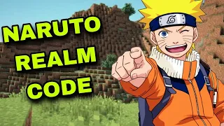 BEST NARUTO REALM CODE FOR BEDROCK EDITION