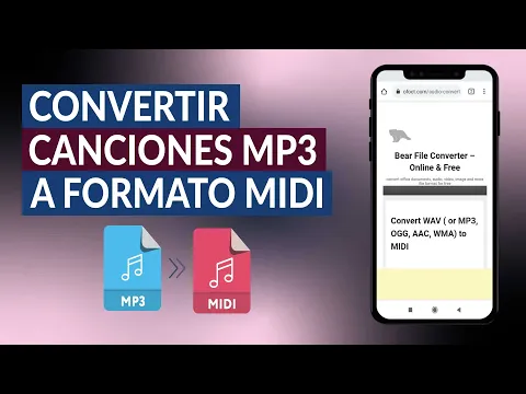 Download MP3 Cómo Crear o Convertir Canciones MP3 a Pista Formato MIDI Sin Programas