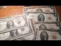 Uncirculated Silver Certificates 1928 2 Bills and more From Local Bank