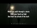You'll Never Walk Alone (LYRICS) by Gerry and The Pacemakers ♪