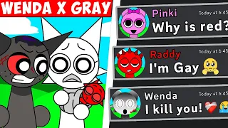 Wenda is PREGNANT! Who's the Real Dad? Raddy or Gray... | If Incredibox Sprunki had a Discord Server