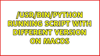 python running script with different version on macOS