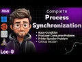 Process Synchronization Race Condition Explained Producer-Consumer Printer Spooler Problem