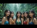 Download Lagu Beautiful Women in Heavy Rainforest | Stunning Nature Vlog #solocampinginforest #vlog