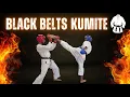 Lagu Black Belts kumite fight 🥋 !! Black belt fight 💪 !! SS Karate gymnastics #karate