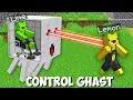 Download Lagu How to CONTROL A GHAST TO TROLL A FRIEND in Minecraft ? LEMON VS LIME CONTROL MOB !