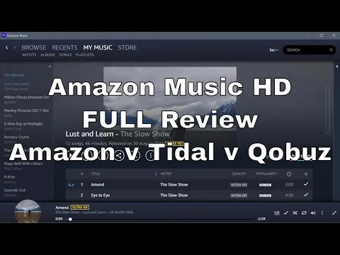 Download MP3 Amazon Music HD / Ultra HD Music Review