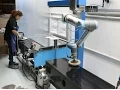 A collaborative robot from Universal Robots polishes Paradigm to 50 production increase